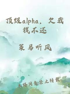 顶级alpha，欠我钱不还